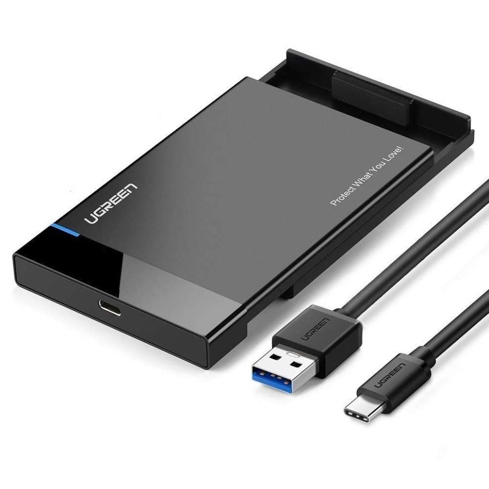Корпус внешнего жесткого диска UGREEN USB 3.0 SATA 2.5" US221 (50743) 
