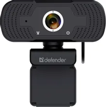 Веб камера Defender G-lens 2591 QHD 2K черный (63191)