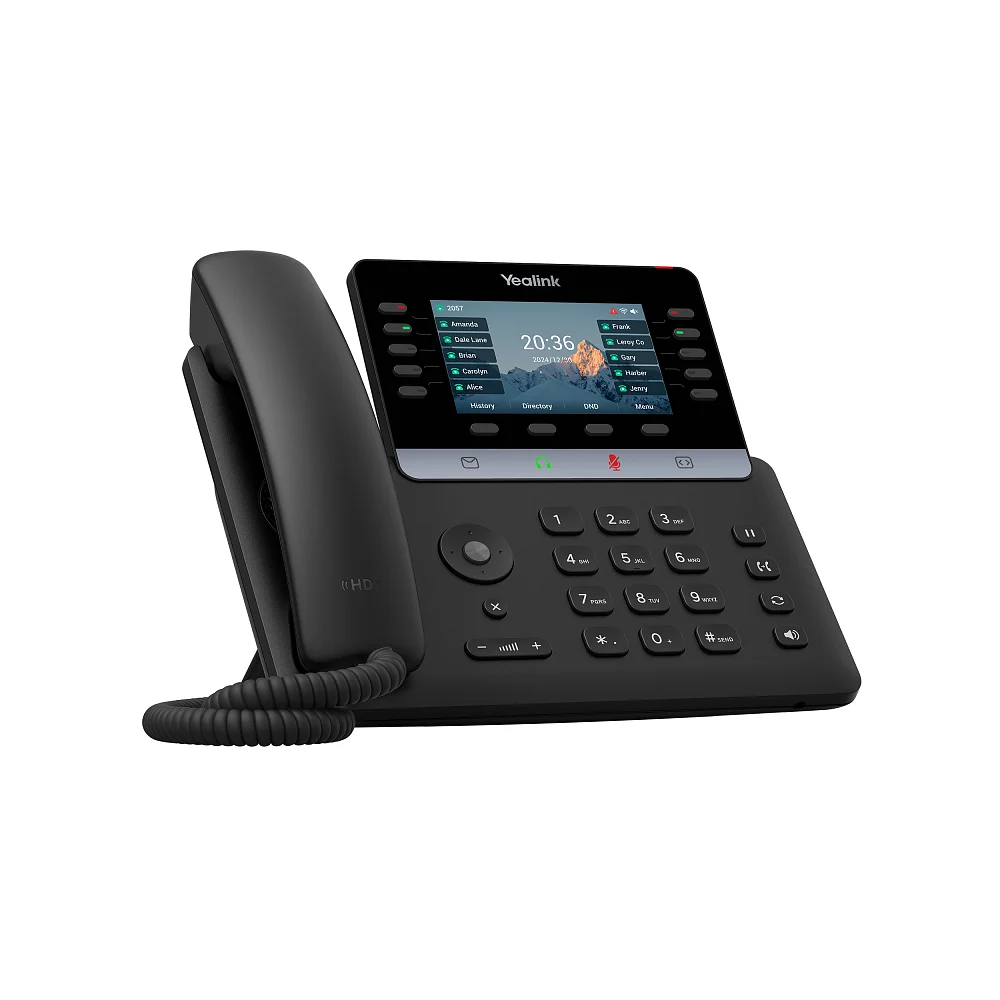 Настольный IP-телефон Yealink SIP-T74W, Wi-Fi, 4,3" цветной экран, без БП (SIP-T74W)