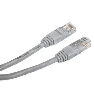Патч-корд  MOLEX категории 6 UTP, 568B, LS0H, 1 м, серый (PCD-02001-0E)