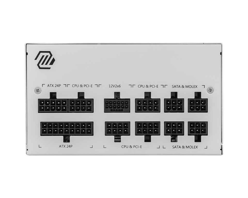 Блок питания MSI MAG A850GL PCIE5 WHITE (MAG A850GL PCIE5 WHITE)