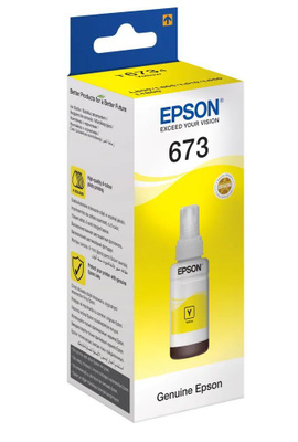 Контейнер с чернилами Epson C13T67344A L800 Yellow ink bottle 70ml (C13T67344A_N)