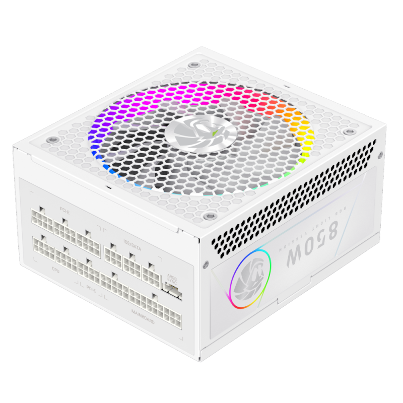 Блок питания Gamemax RGB 850G WH Gold (2141-0850B0021)