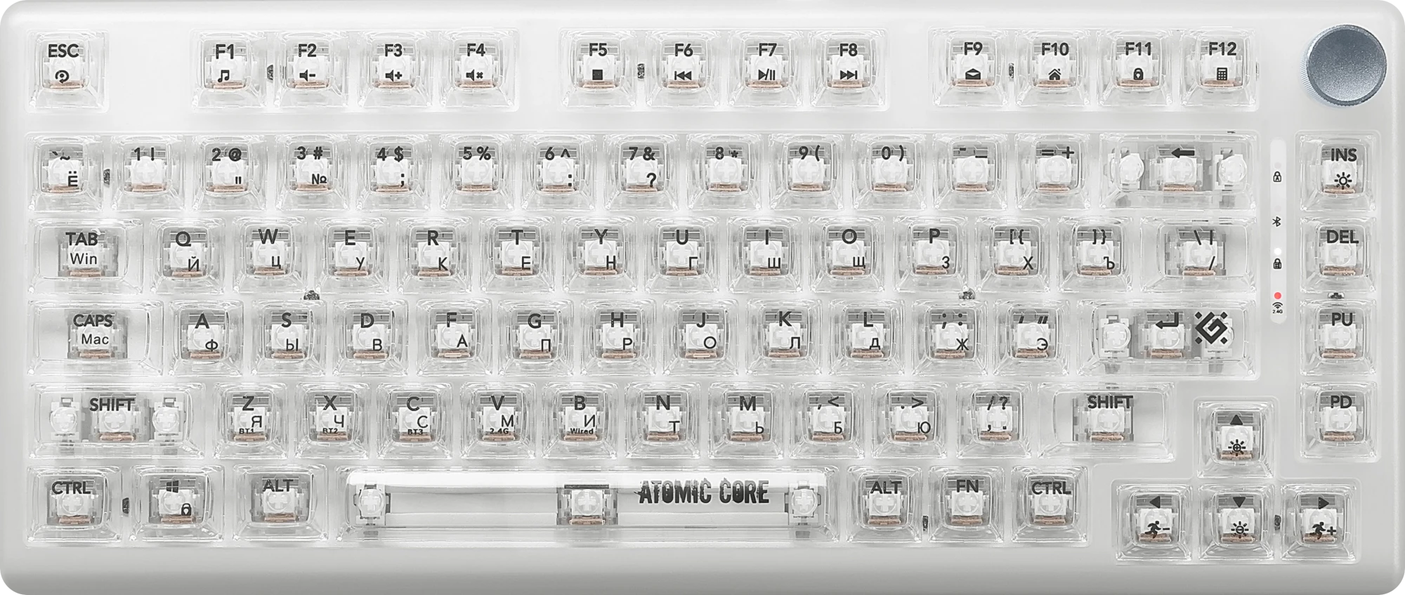 Клавиатура Defender AtomicCore GK-363, white,  (45363)