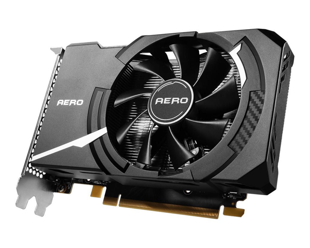 Видеокарта MSI GeForce RTX3050 AERO ITX 8G OC (RTX 3050 AERO ITX 8G OCV1)
