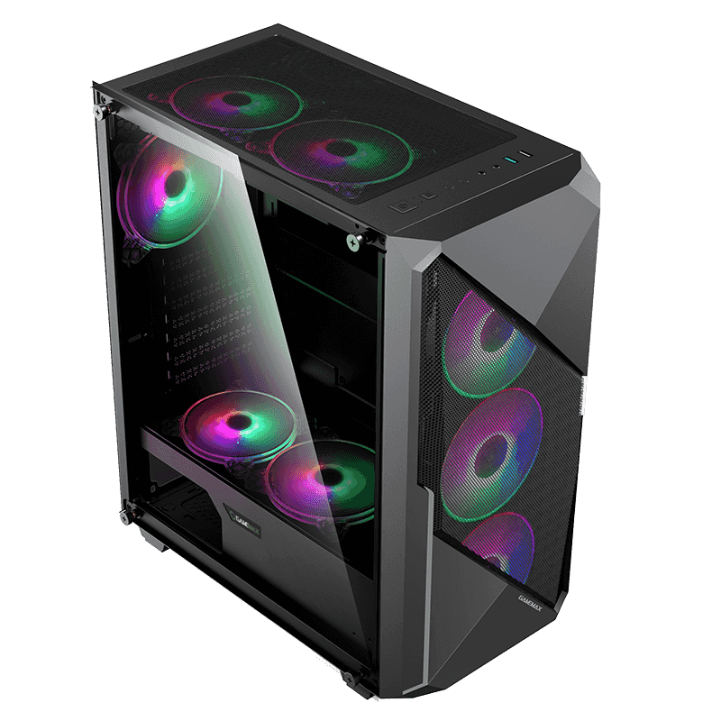 Корпус GameMax Revolt (MFG.3606) (REVOLT (MFG.3606) BLACK)
