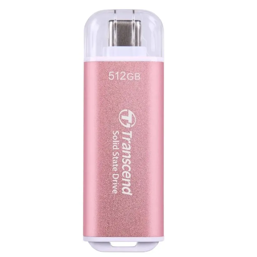 Внешний SSD USB Transcend ESD300P 512 GB pink (TS512GESD300P)
