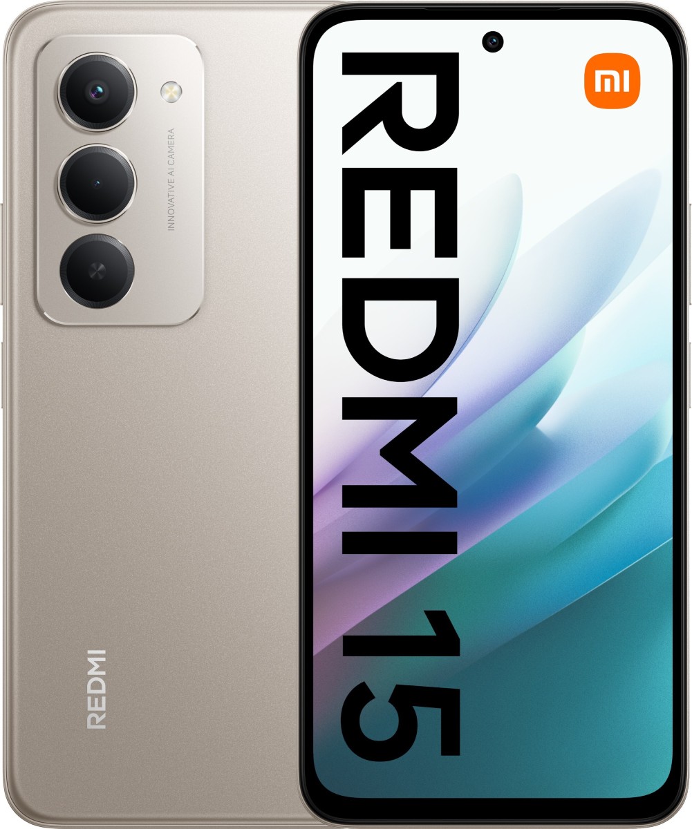 Смартфон Xiaomi Redmi 15 8/256GB, Titan Gray (Redmi 15/8/256GB/Titan Gray)