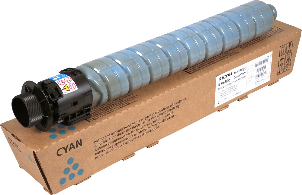 Тонер-картридж Ricoh тип IM C3500 голубой (842258)