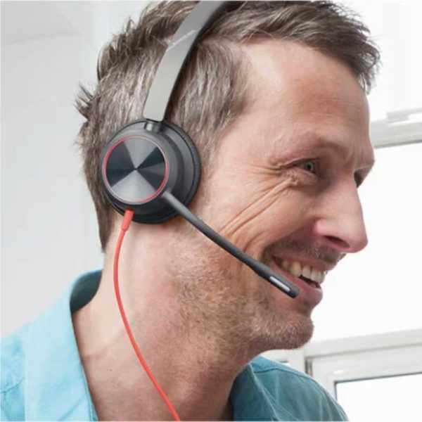 Проводная гарнитура Poly Blackwire 3320, BW3320-M USB-A (214012-01)