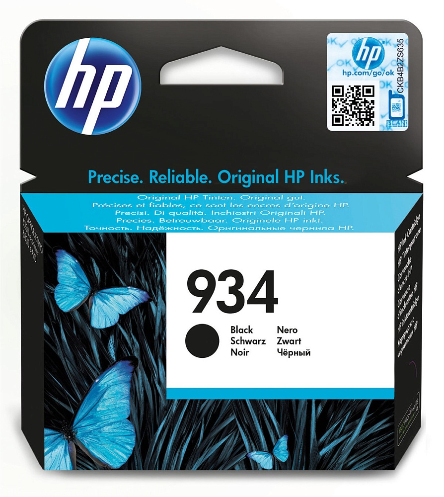 Струйный картридж Black Ink Cartridge №934 (C2P19AE)