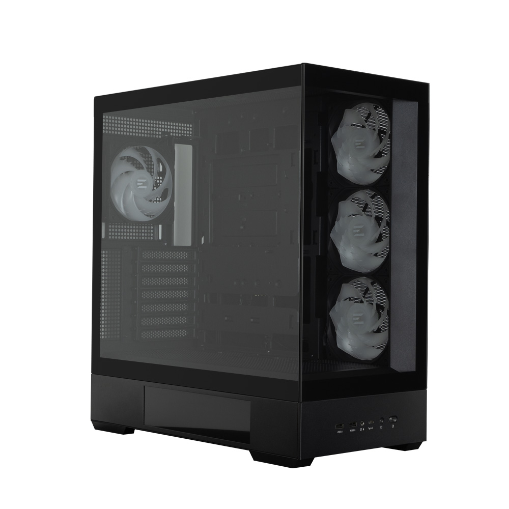 Компьютерный корпус Zalman P40 DS Black (P40 DS Black)
