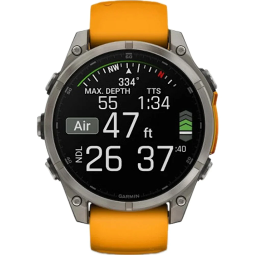 Смарт часы Garmin Fenix 8, графит (010-02904-11)