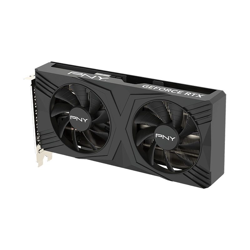 Видеокарта PNY GeForce RTX 4070 SUPER 12GB VERTO Overclocked Dual Fan DLSS 3 (VCG4070S12DFXPB1-O)
