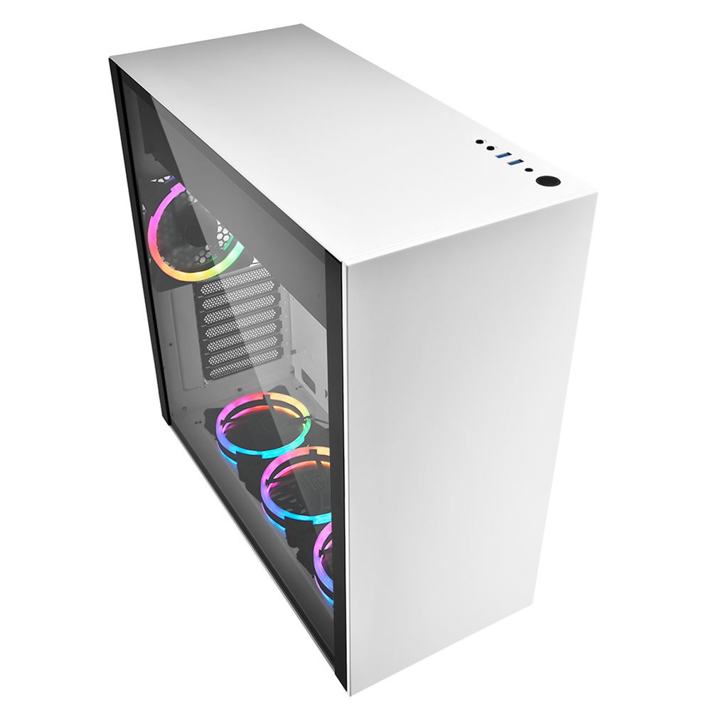 Корпус Sharkoon Pure Steel RGB (PURE STEEL WHITE RGB)