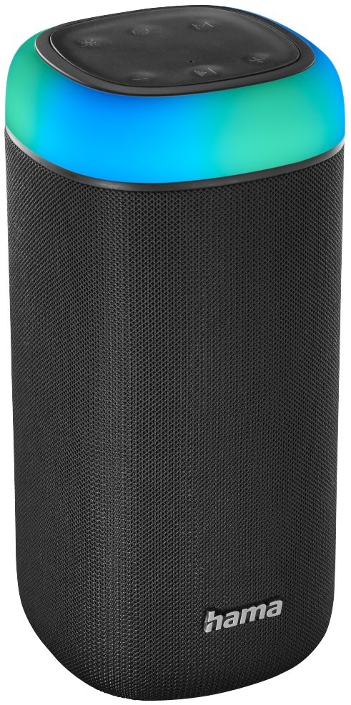 Портативная акустика Hama Shine 2.0, black  (00188228)