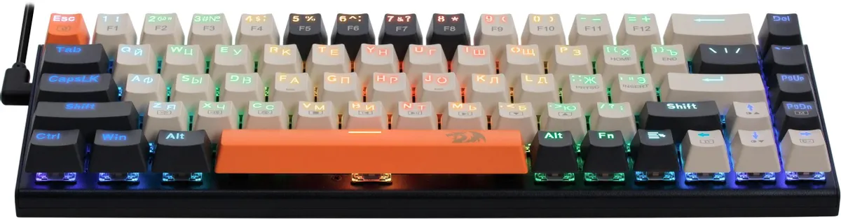 Клавиатура механическая Redragon Ryze черный (71342)