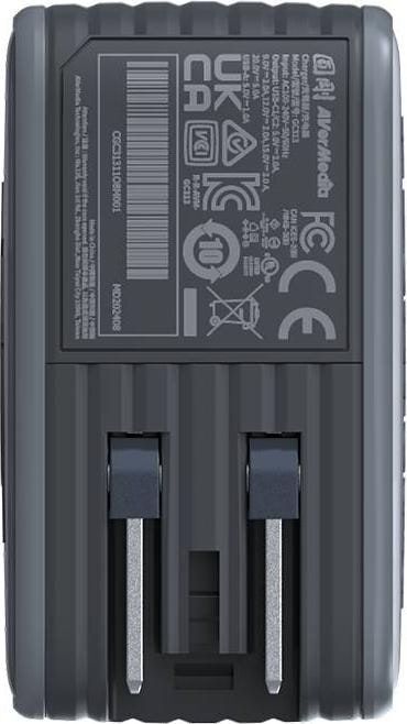 Карта видеозахвата Зарядный блок + передача данных  AverMedia Core GO, Charging 100W, black GC313 (40AAGC313AWN)