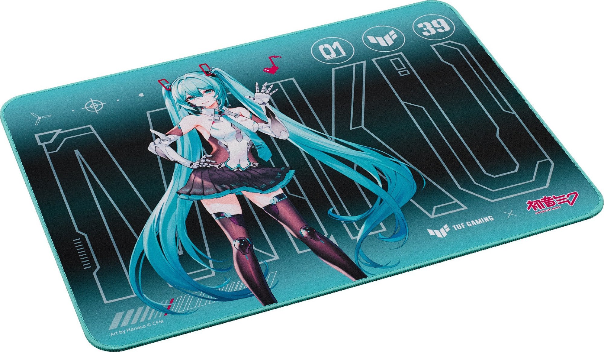 Коврик Asus TUF Gaming P1 Hatsune Miku Edition (90MP04C0-BPUA00)