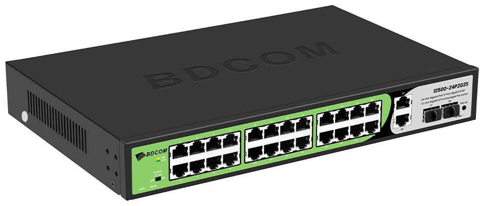Коммутатор BDCOM S1500-24P2G2S (S1500-24P2G2S)