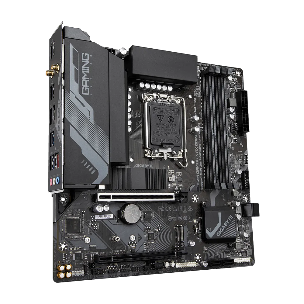 Материнская плата GIGABYTE B760M GAMING X AX DDR4, LGA1700 (B760M GAMING X AX DDR4) Материнская плата GIGABYTE B760M GAMING X AX DDR4, LGA1700 (B760M GAMING X AX DDR4)