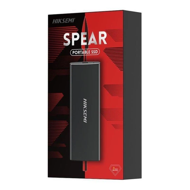 Внешний SSD HIKSEMI Spear T200N 256 GB - black (HS-ESSD-T200N 256G)