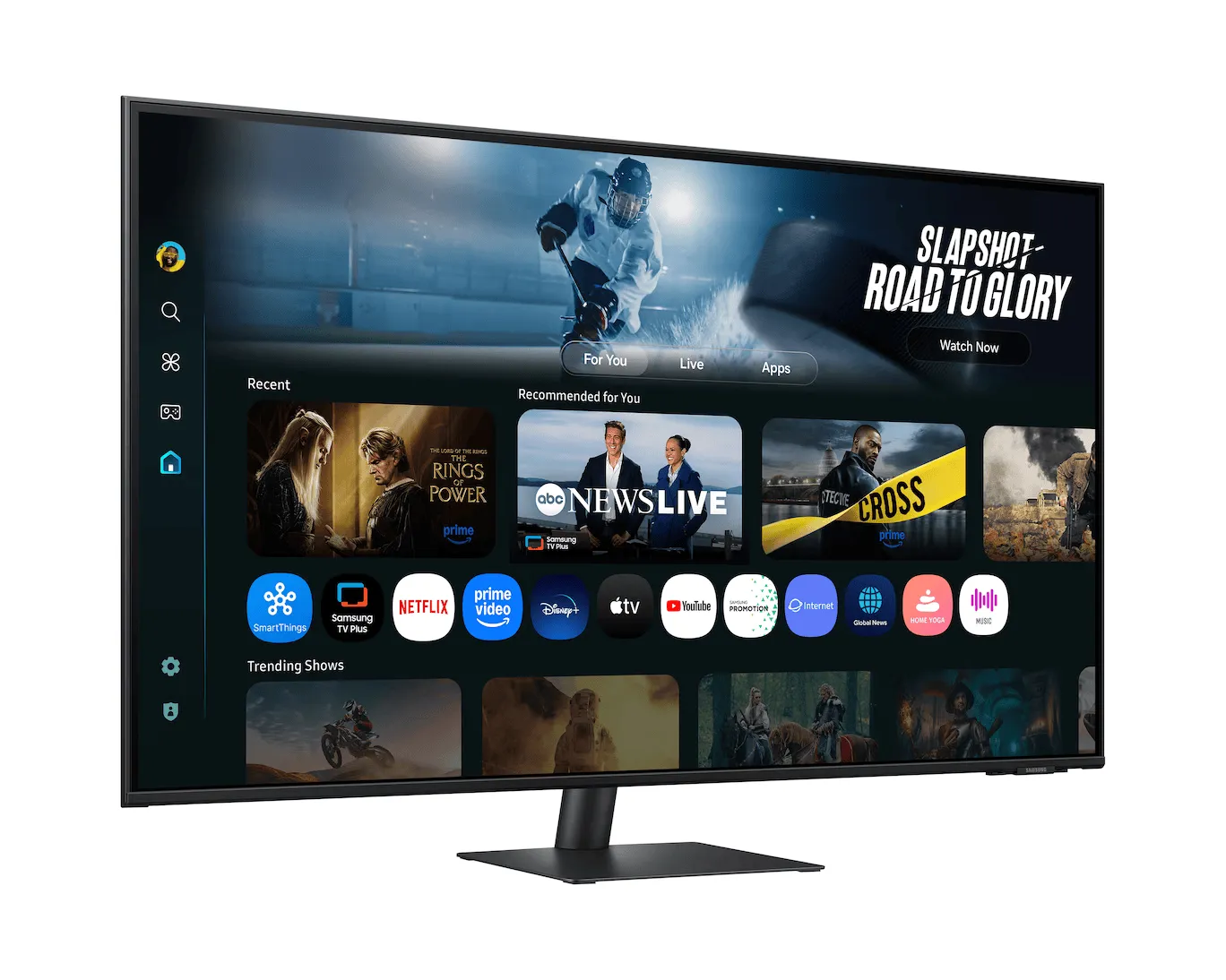 Smart монитор M7 M70F 4K Samsung Vision AI 43" (LS43FM702UIXCI)