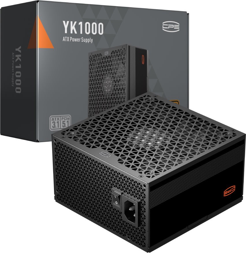 Блок питания ATX 1000W PCCooler YK1000 (P5-YK1000-B1HWBK1-EU)