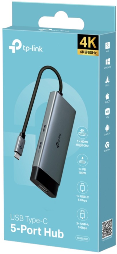 Концентратор USB TP-Link UH5020C (UH5020C)