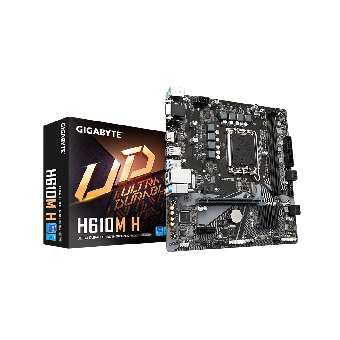 Материнская плата Gigabyte H610M H (H610M H) Материнская плата Gigabyte H610M H (H610M H)