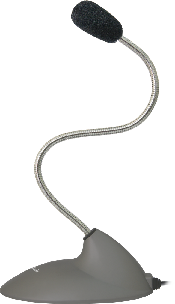 Микрофон компьютерный Defender MIC-111 серый, кабель 1,5 м (64111)