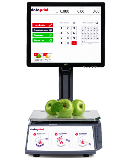 Весы электронные DP Falcon для самообслуживания + внешняя антенна (F0000003634) Весы электронные DP Falcon для самообслуживания + внешняя антенна (F0000003634)