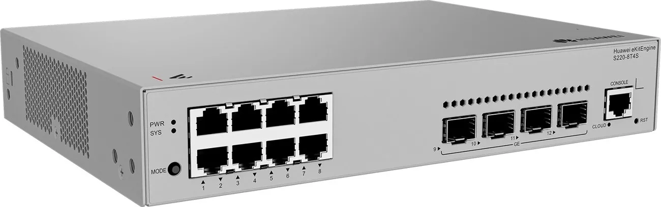 Коммутатор Huawei S220S-8P4JX (S220S-8P4JX) Коммутатор Huawei S220S-8P4JX (S220S-8P4JX)