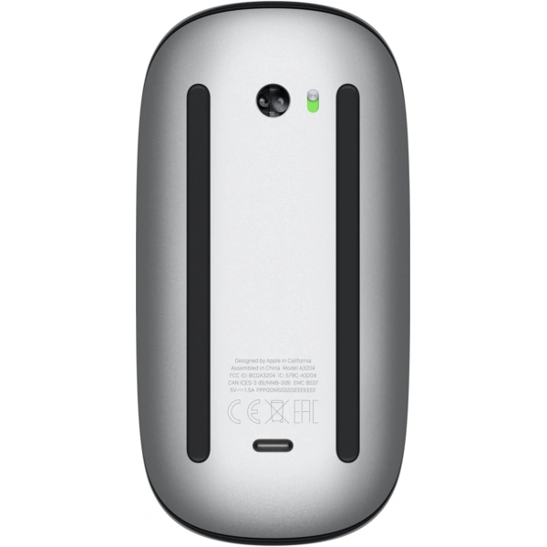 Мышь Apple Magic Mouse 4, A3204, Black, Type-C (MXK63ZM/A)