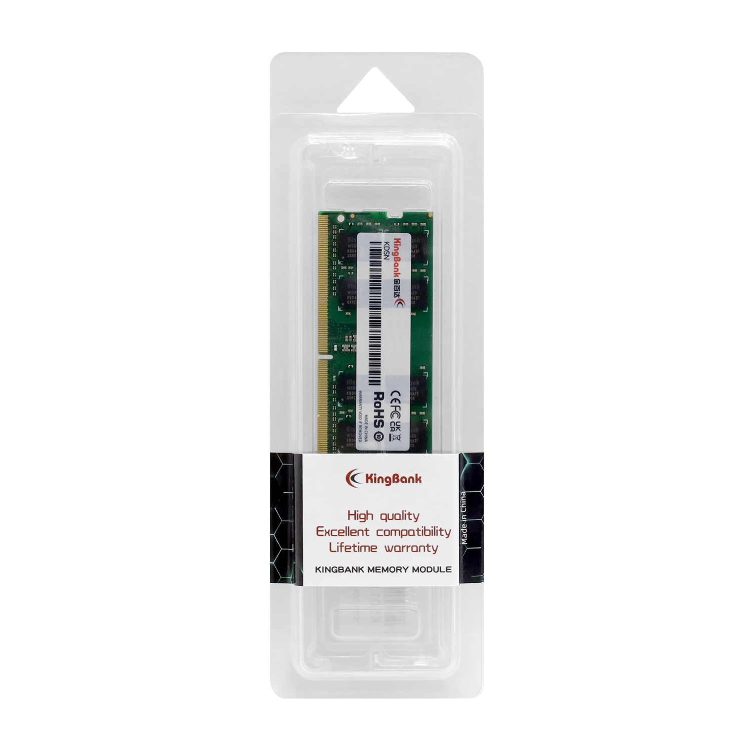 Оперативная память для ноутбука KingBank KDUN, 16Gb SO-DIMM DDR4 3200MHz (K5.01.FN049D4001)