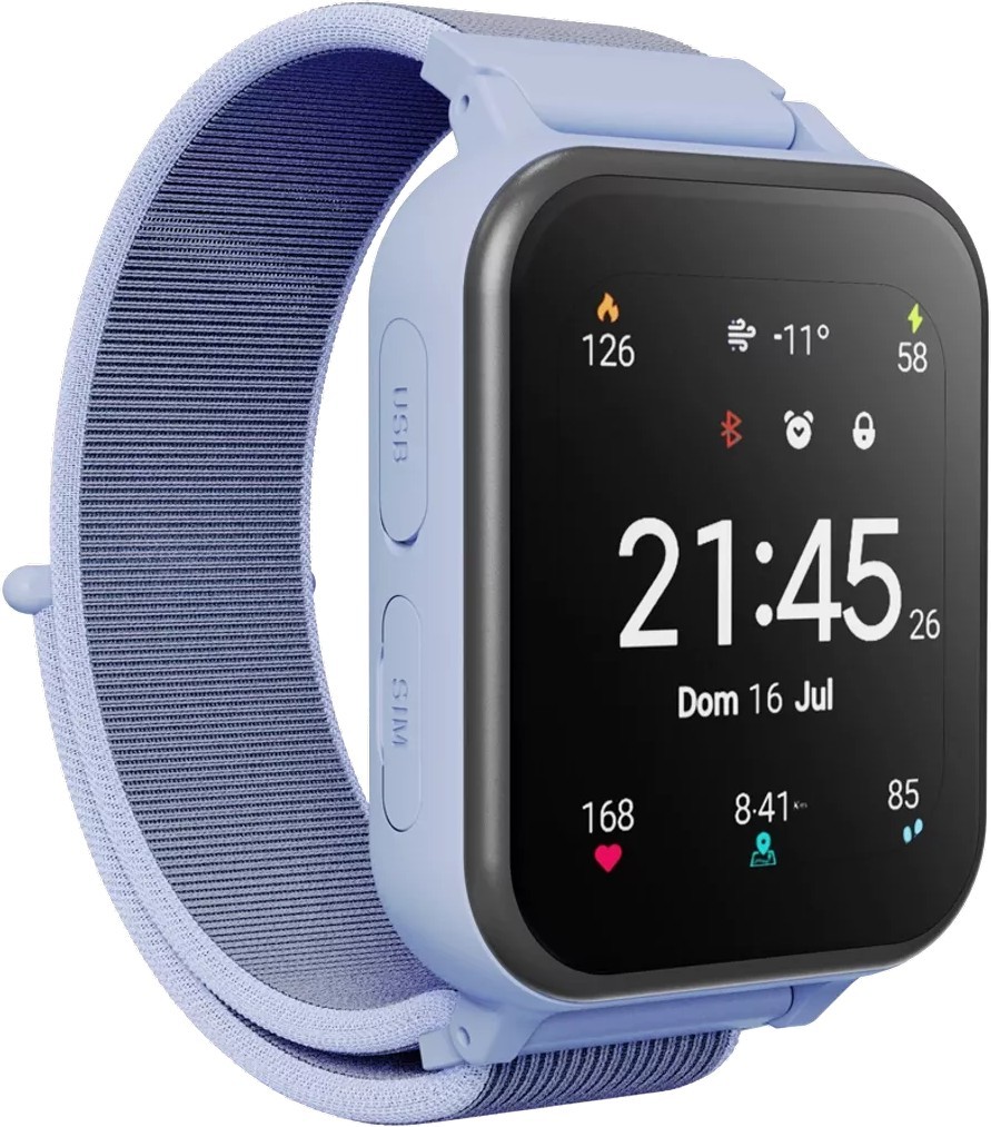 Детские смарт-часы Canyon Alfie KW-37, Blue (CNE-KW37BL)
