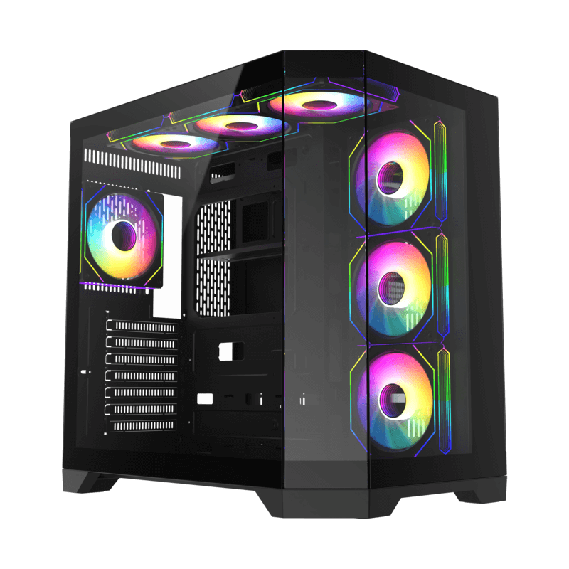 Компьютерный корпус Gamemax Hype-A BK Black (14100902944)