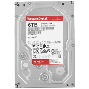 Жесткий диск для NAS систем HDD 6Tb Western Digital Red PRO (WD6005FFBX) Жесткий диск для NAS систем HDD 6Tb Western Digital Red PRO (WD6005FFBX)