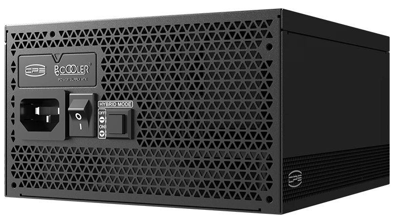 Блок питания ATX 1200W PCCooler YS1200, Gold (P5-YS1200-G1FFBK1-EU)