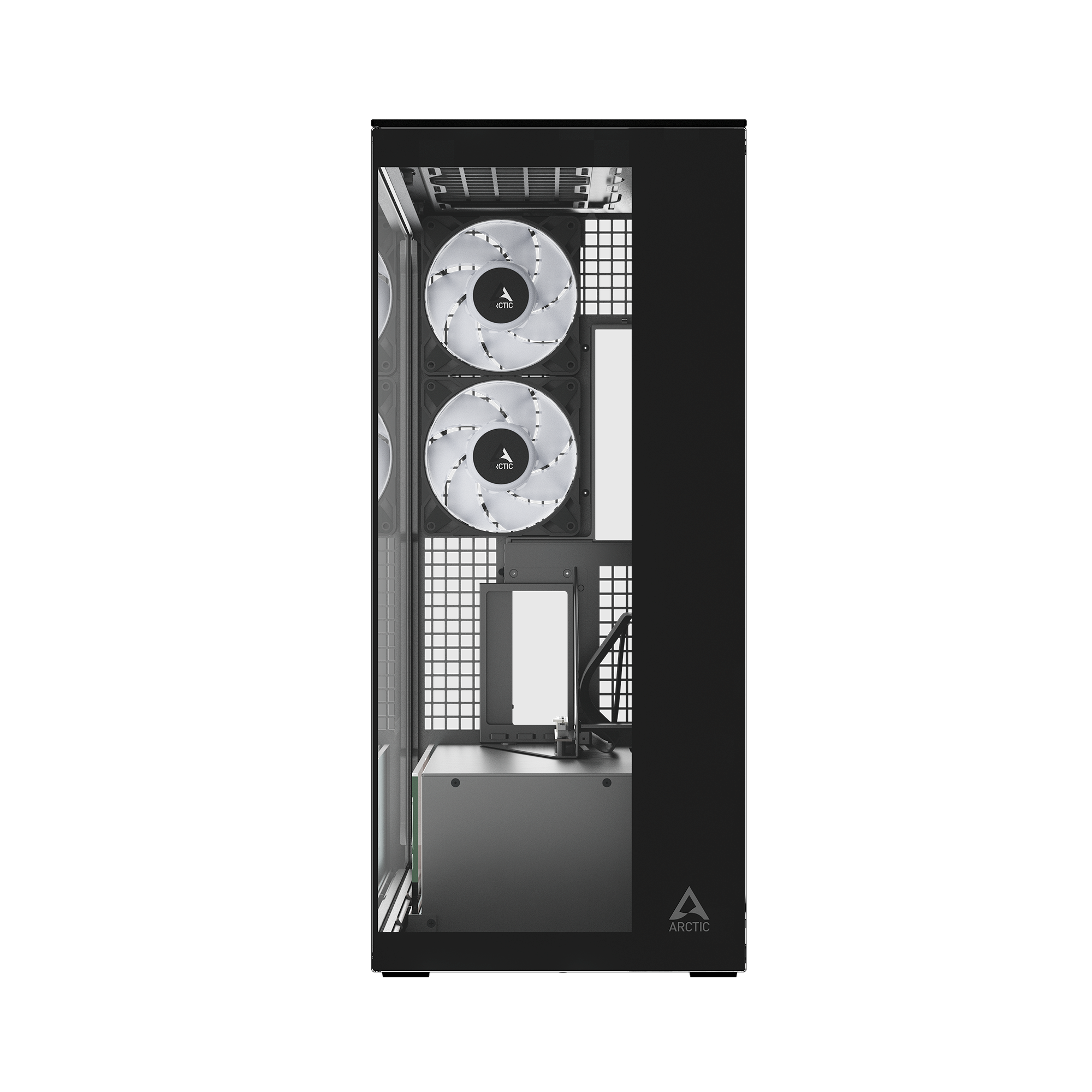 Компьютерный корпус Arctic Xtender VG, Black, Clear Glass (ACPCC00024A)