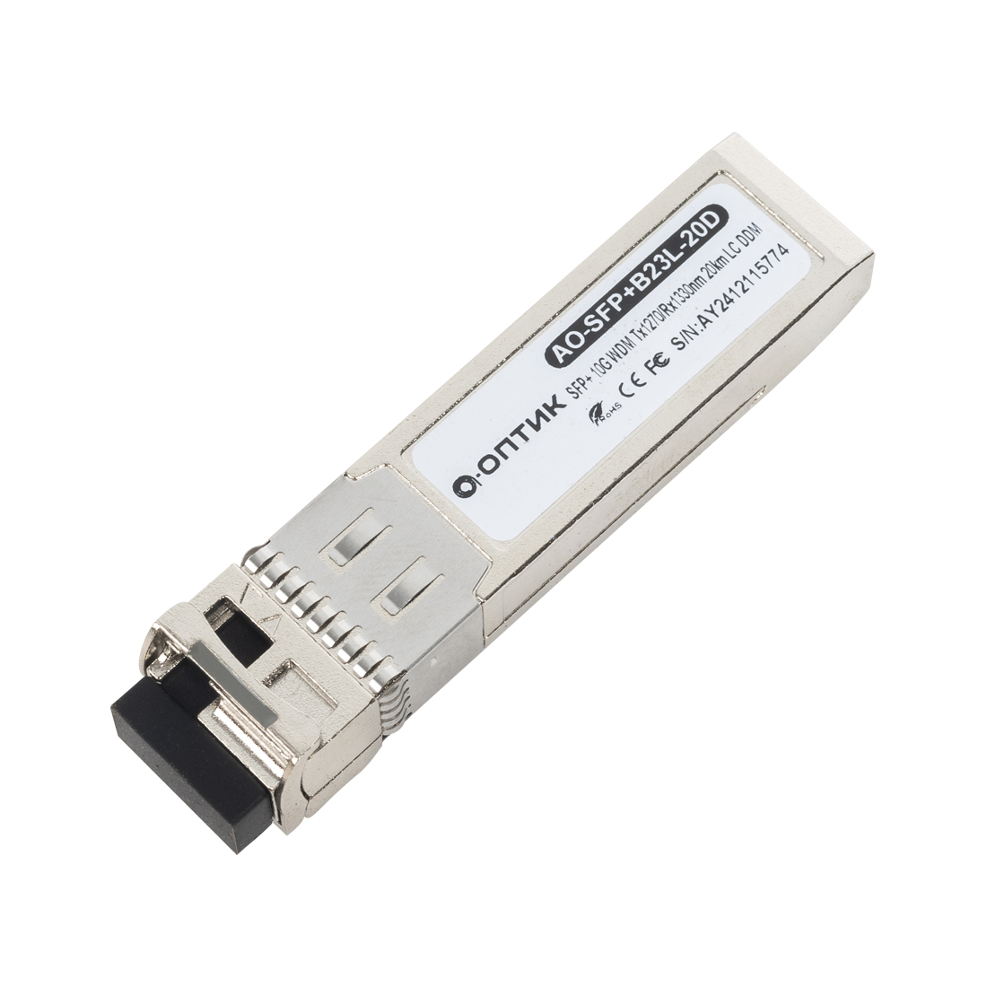 Трансивер А-Оптик AO-SFP+B23L-20D (AO-SFP+B23L-20D)