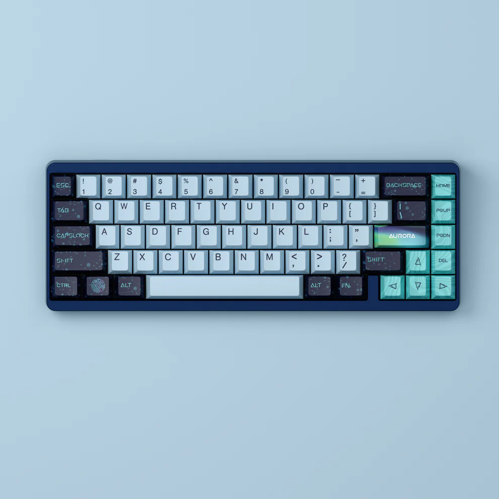 Клавиатура Varmilo Aurora Muse 65 Gateron Varmilo Magnet White switch (A88A111H0A5A06A074)