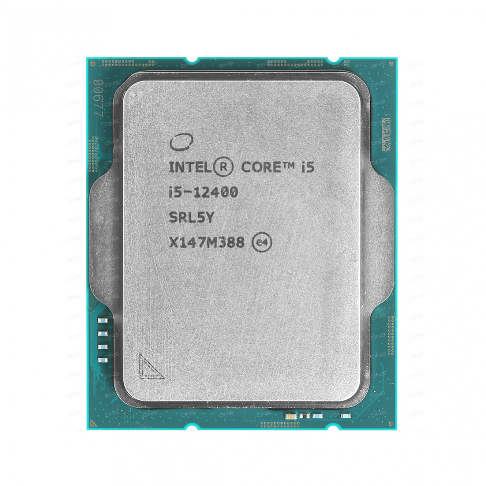 Процессор Intel Core i5 12400, LGA1700, Tray  (s-1700 i5 12400)