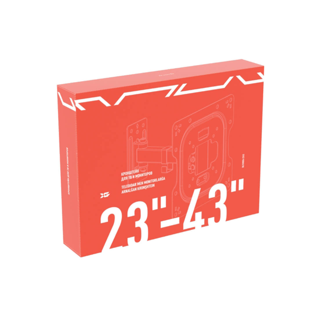 Кронштейн XG FMWA-2343 для ТВ и мониторов 23"-43" (FMWA-2343)