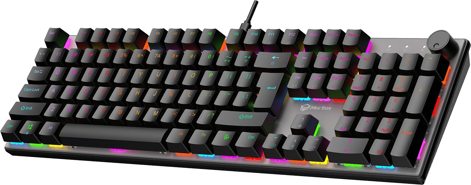 Клавиатура Meetion MK009 Pro Black, Red switch (MT-MK009 Pro Black)