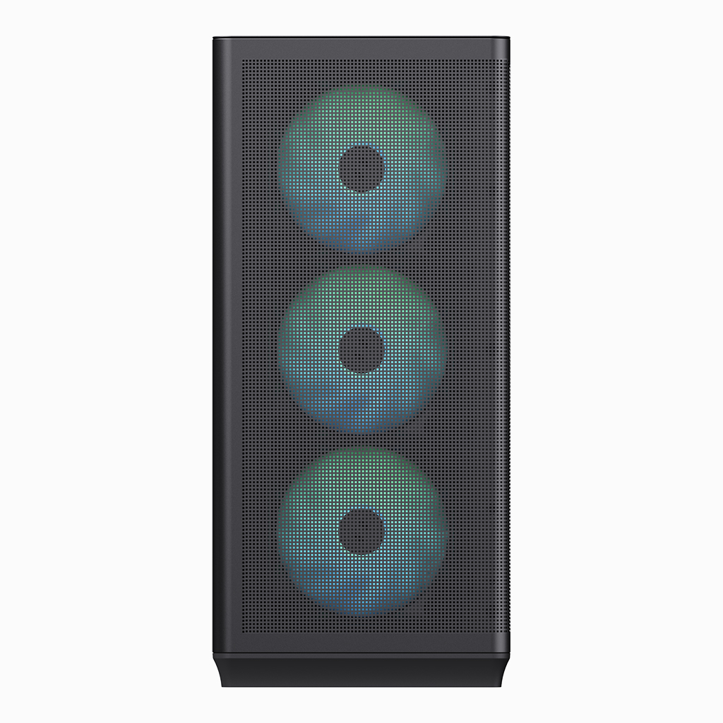 Компьютерный корпус Aerocool APNX C1-R BK без Б/П (C1-R-BK-v1)