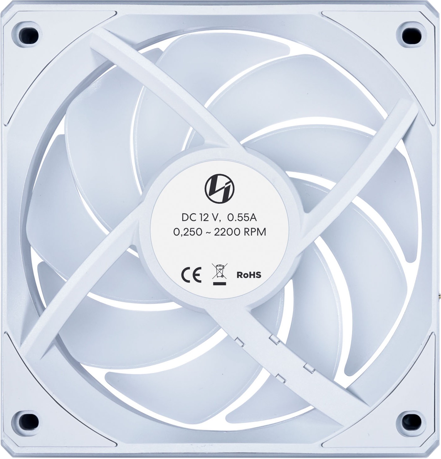 Вентилятор для корпуса Lian Li Uni Fan CL120 Wireless White (G99.12CL1W1W.00)