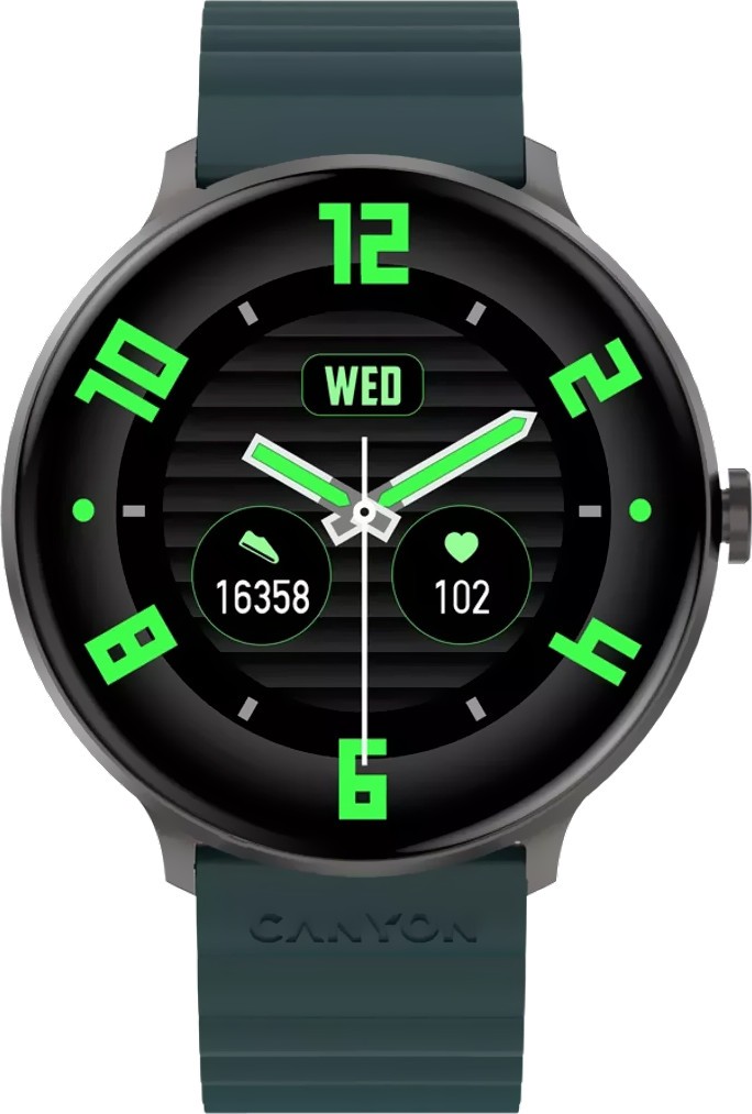 Смарт часы Canyon Jacky SW-69 Green Orange (CNS-SW69BG)