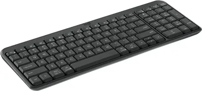 Клавиатура Logitech K250 Wireless, BT 5.1, Черный (920-013452)