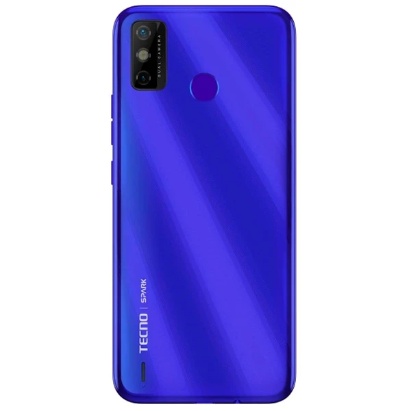 Смартфон Tecno Spark 6 Go, 3/64GB, Aqua Blue (KE5J/BLUE-3/64GB)